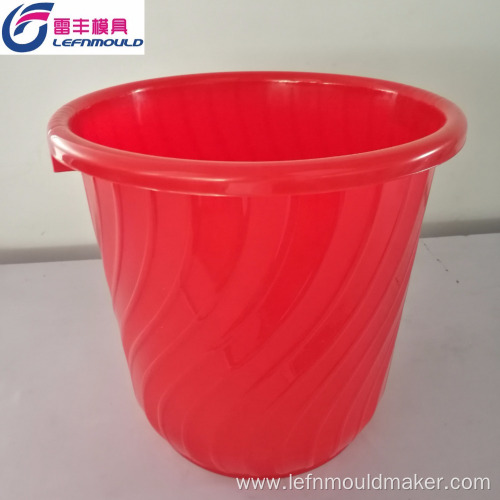 Custom square plastic bucket injection mould